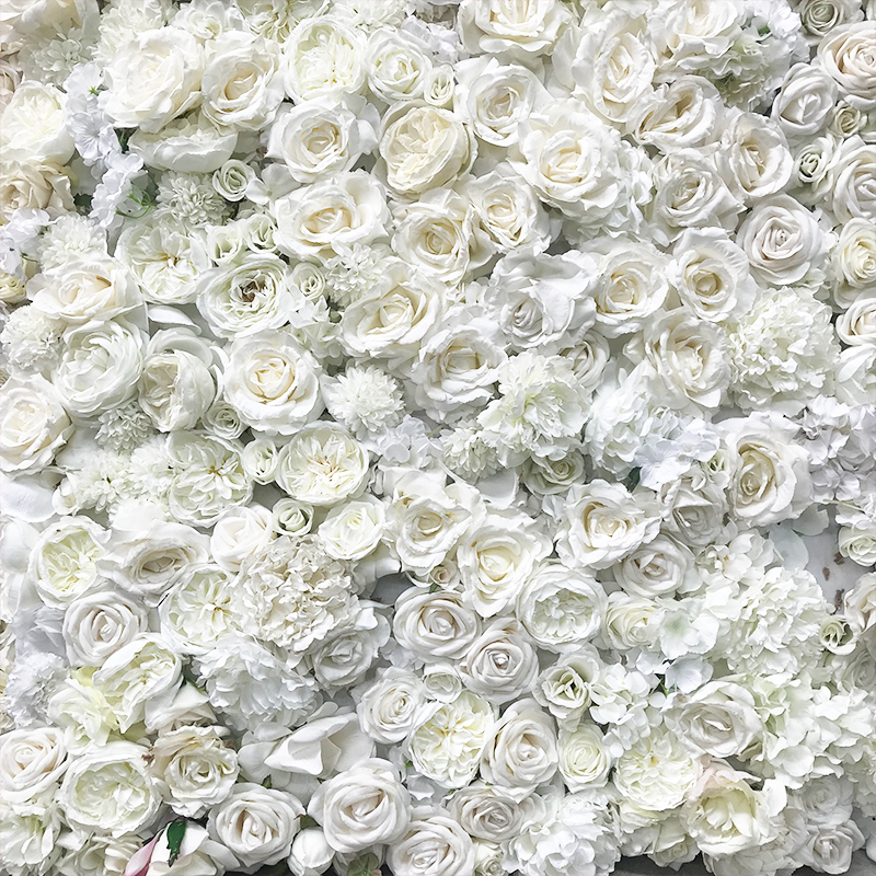 White Flower Wall Melbourne Event Florals